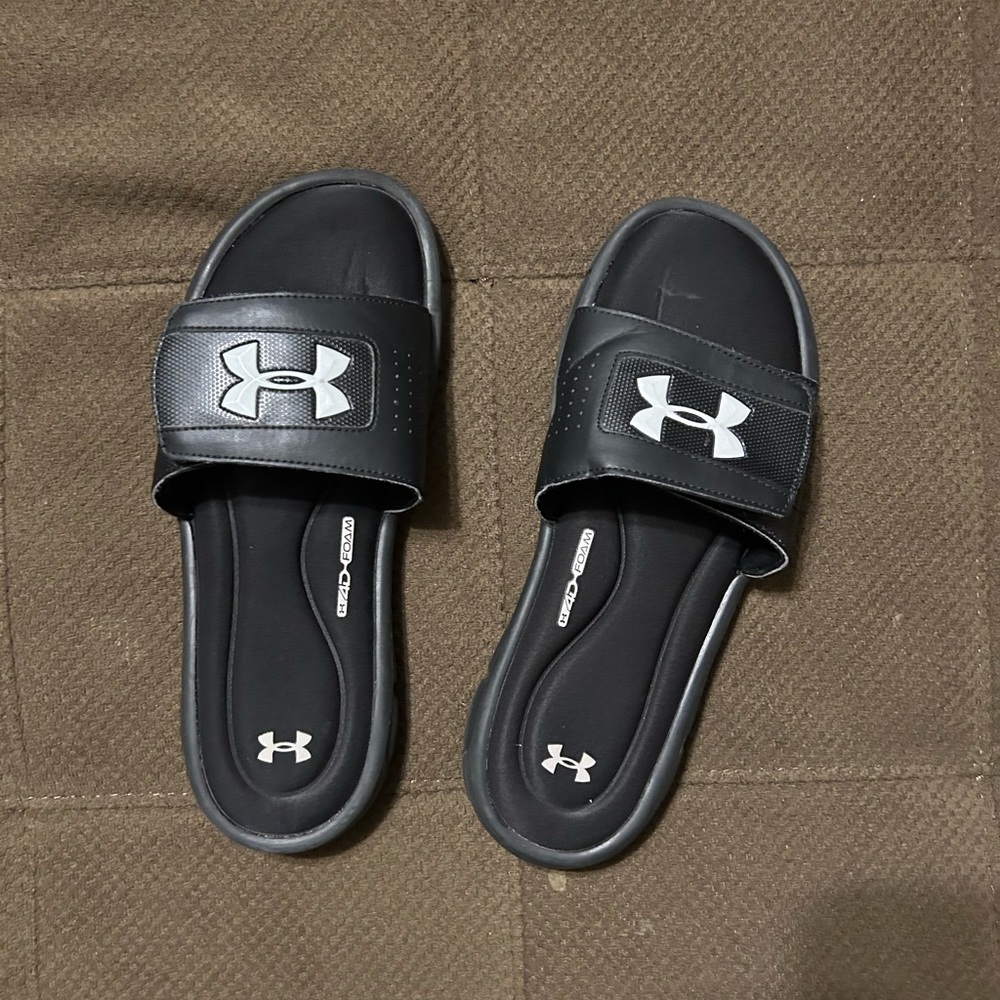 Adidas women’s slides memory foam